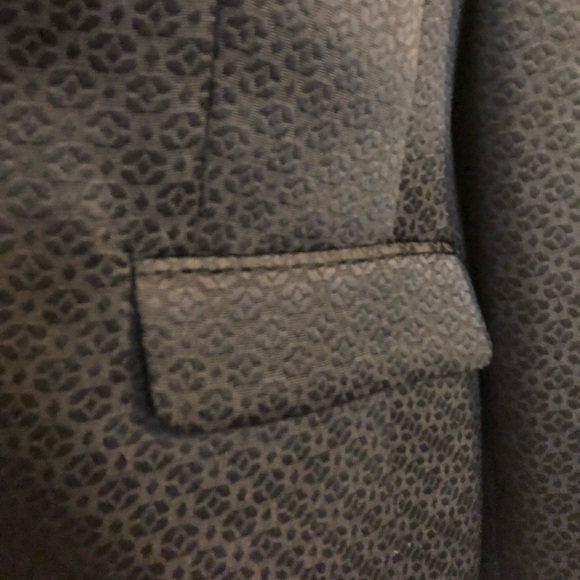 Black Patterned Blazer by Evan Picone NWT - Picture 7 of 11